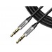 Аудио кабель AUX Baseus Yiven Audio Cable M30 1.5м чорный (CAM30-CS1)