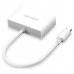 Переходник UGREEN MM123 USB Type C to HDMI + VGA Converter белый 30843 Адаптер  для подключения монитора