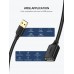 Кабель Ugreen US129 USB 3.0 Extension Male Cable 2m чорный (10373)