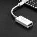 Переходник UGREEN MM130 USB-C to DisplayPort Adapter (белый) (40372)