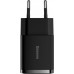 Сетевое зарядное устройство для Baseus Compact Charger 2USB 10.5W чорный (CCXJ010201) Сетевое зарядное устройство для Baseus Compact Charger 2USB 10.5W чорный (CCXJ010201)