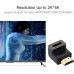 Адаптер Ugreen HD112 HDMI Male to Female Adapter чорный Down (20109)