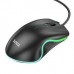 Мышка HOCO GM19 Enjoy Gaming luminous wiкрасный mouse чорный