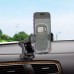 Крепление для телефона HOCO H15 Fair push-type car holder (center console) чорный Крепление для телефона HOCO H15 Fair push-type car holder (center console) чорный