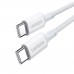 Кабель UGREEN USB-C to USB-C Silicone Fast Charging Cable белый 100W 2m (15269)