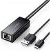 Адаптер UGREEN Ethernet Adapter for TV Stick чорный (30985)