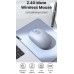 Беспроводная Мышка UGREEN MU105 2.4 GHz 1*AA 800-2400 DPI Portable Wireless Mouse голубой (90671)