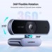 Веб камера UGREEN CM678 для ПК и ноутбука 1080P 30FPS 2 микрофона HD Webcam (15728)