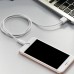 Кабель Hoco X1 2 кабеля USB to Lightning 1m белый
