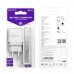 Сетевое зарядное устройство Borofone BA25A 2 USB белое + кабель USB to MicroUSB