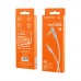 AUX кабель Borofone BL4 Jack 3.5 to Jack 3.5 1m серый