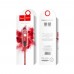 Кабель Hoco X14 USB to Lightning 1m красный