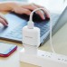 Сетевое зарядное устройство Borofone BA36A USB QC 18W белое + кабель USB to MicroUSB Сетевое зарядное устройство Borofone BA36A USB QC 18W белое + кабель USB to MicroUSB