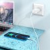 Сетевое зарядное устройство Hoco N22 Type-C PD 25W белое + кабель Type-C to Lightning