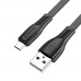 Кабель Borofone BX85 USB to MicroUSB 1m черный