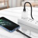 Кабель Borofone BU35 USB to Lightning 1.2m черный