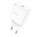 Сетевое зарядное устройство Borofone BN3 Type-C PD 20W белое