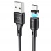 Кабель Hoco X52 магнитный USB to MicroUSB 1m черный