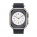 Ремешок силиконовый Hoco iWatch WA12 marine double buckle 42/ 44/ 45/ 49mm midnight синий