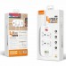 Сетевое зарядное устройство удлинитель Ldnio SC4407 4 USB 4 розетки 2m белый