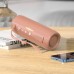 Портативная bluetooth колонка Hoco HC16 TWS с LED подсветкой розовый