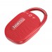 Портативная bluetooth колонка Hoco HC17 TWS с LED подсветкой красный