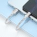Кабель Borofone BX95 USB to MicroUSB 1m серебристый