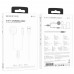Кабель Borofone BQ22 2в1 USB to Lightning/ iWatch Qi 1.2m белый