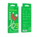 Кабель Borofone BX96 USB to MicroUSB 1m красный