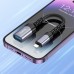 Мультиадаптер хаб Hoco UA24 Lightning to USB 2.0 серый