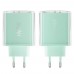 Сетевое зарядное устройство Acefast A45 USB/ 2 Type-C QC PD PD65W GaN бирюзовое Сетевое зарядное устройство Acefast A45 USB/ 2 Type-C QC PD PD65W GaN бирюзовое