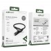 Кабель Acefast C1-05 Lightning to 3.5mm 0.18m черный
