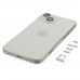 Корпус для Apple iPhone 14 Plus Starlight (белый) с рамкой