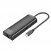 Адаптер переходник Hoco HB44 8в1 Type-C converter черный