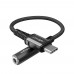 Кабель Acefast C1-07 Type-C to 3.5mm 0.18m черный