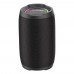 Портативная bluetooth колонка ZEALOT S49 с LED подсветкой черный