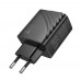 Сетевое зарядное устройство Hoco N58 Type-C PD 30W + кабель Type-C черный