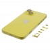 Корпус для Apple iPhone 14 желтый (жёлтый) с задним стеклом, рамкой и стеклом камеры