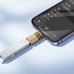Адаптер переходник Hoco UA36 Lightning to USB золотистый