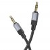 Кабель Hoco UPA32 Jack 3.5 to Jack 3.5 1m черный