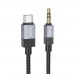 Кабель Hoco UPA32B Type-C to Jack 3.5 1m черный