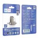 USB флеш накопитель Hoco UD14 128GB 2 в 1 USB 3.2/ Type-C металлический серый