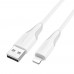 Кабель Borofone BX119 USB to Lightning белый