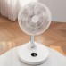 Настольный/ напольный беспроводной вентилятор GXQC D1201 белый