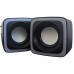 Настольные колонки Jedel S-575 с LED подсветкой 2x3W черный