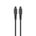 Кабель оптический звуковой Toslink, JIS F05 (M) - JIS F05 (M), 5 м, черный, Cablexpert (CC-OPT-5M)