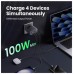 Зарядное устройство Ugreen Nexode Air Gan X565 100W (3xUSB-C+USB-A) Fast Charger Серое (UGR-35043) Зарядное устройство Ugreen Nexode Air Gan X565 100W (3xUSB-C+USB-A) Fast Charger Серое (UGR-35043)