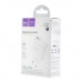Зарядное устройство Hoco C113A Awesome PD65W dual port (1A + 1C) charger адаптер блок евро вилка белое
