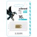 Флэш-накопитель Wibrand USB 2.0 Hawk 16Gb золотистый