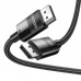 Кабель Ugreen DP114 DP 1.4 Male to Male Plastic Case Braided Cable 1m (UGR-80390) тканевая оплетка черный
